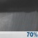 Wednesday Night: Showers likely, mainly before 1am.  Cloudy, with a low around 43. Calm wind.  Chance of precipitation is 70%.